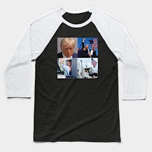 Donald Trump Garbage Truck, Trump Shot, Trump Mcdonalds Baseball T-Shirt